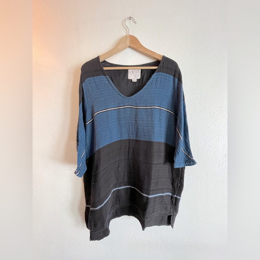 Ace & Jig Cotton Tunic w/ Metallic Threads